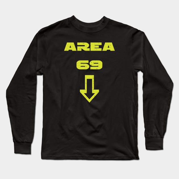 Area 69 (worn) [Rx-Tp] Long Sleeve T-Shirt by Roufxis